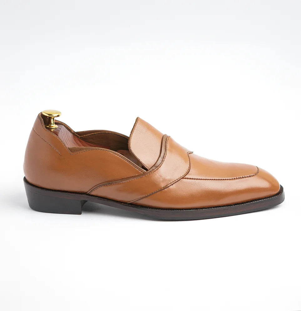 Apron Loafer - Caramel