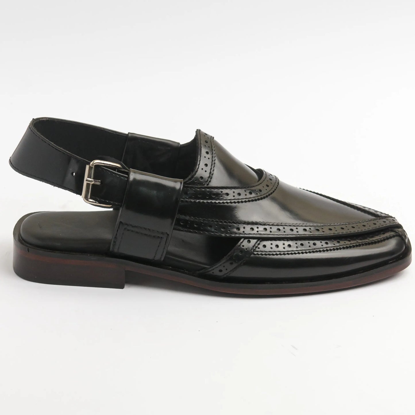 Black Nourozi Chappal