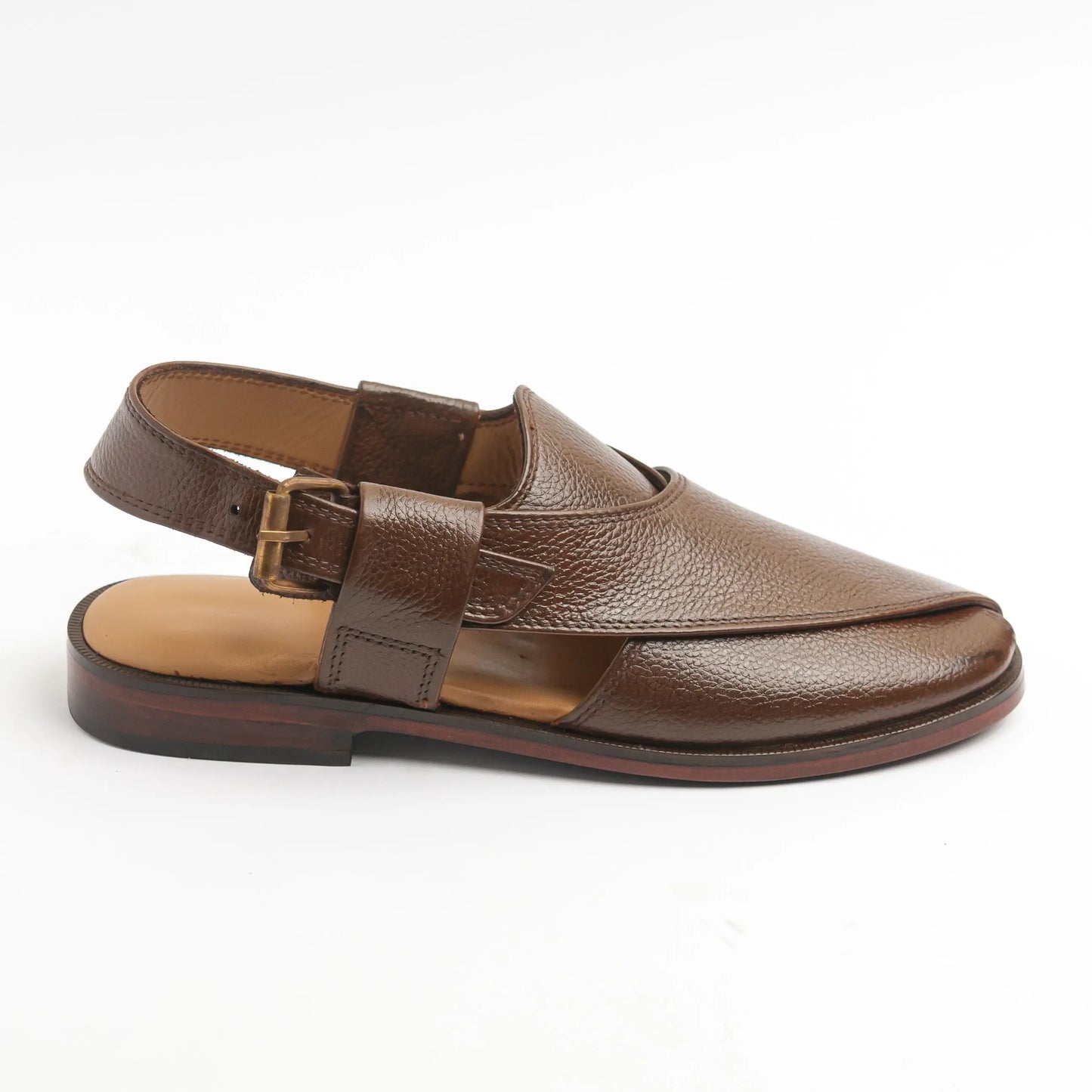 Brown Peshawari Chappal