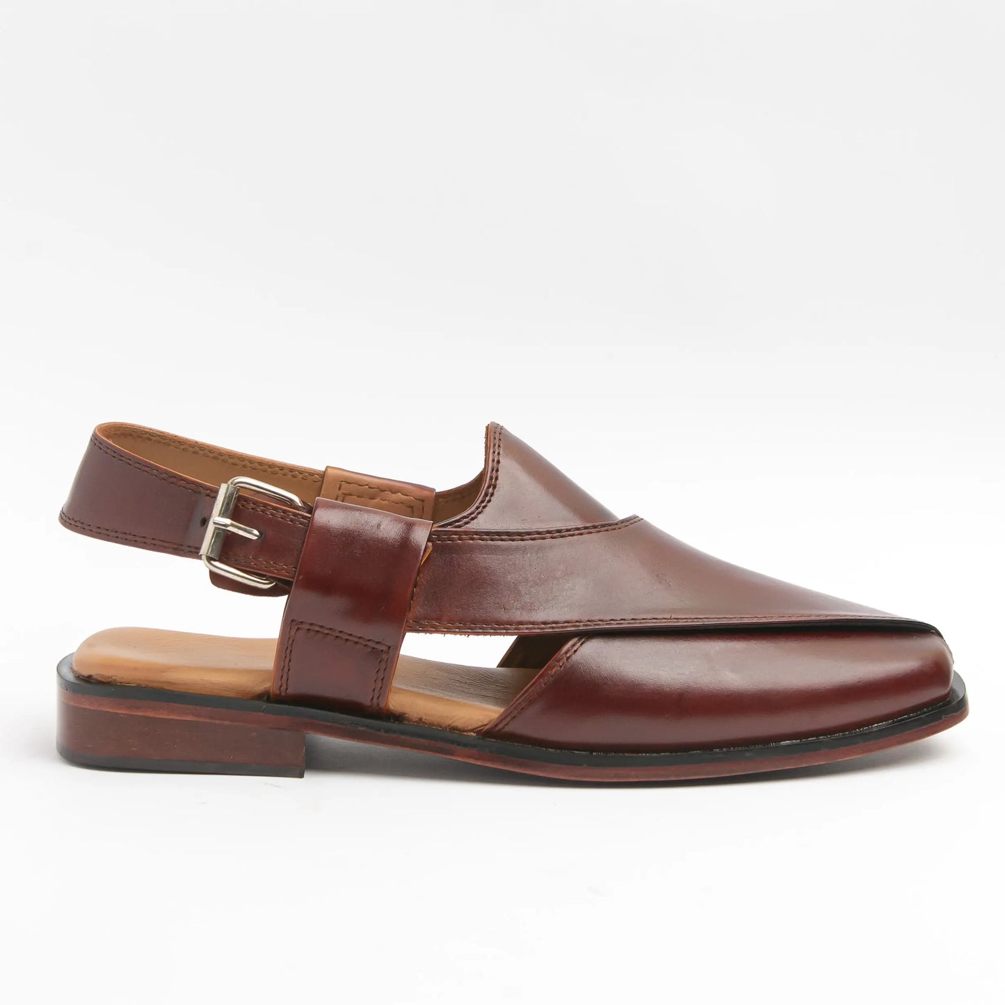 Chestnut Peshawari Chappal