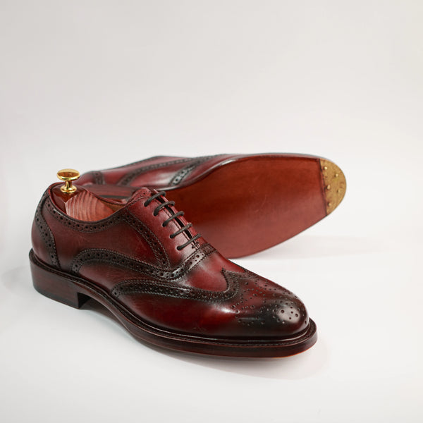 Burgundy Oxfords