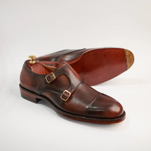 Burnt Brown Double Monks