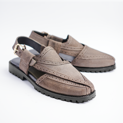 Badshah - Grey Suede