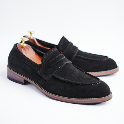 Diplomat - Green Suede