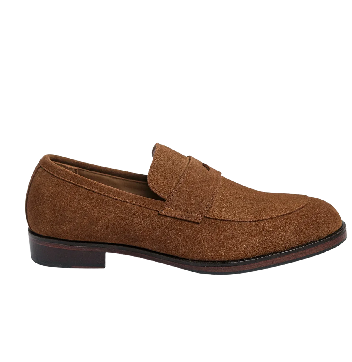 Diplomat - Dark Tan Suede