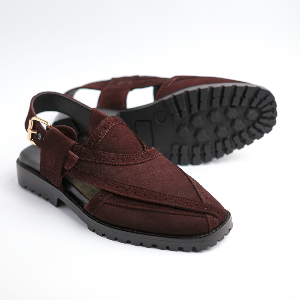 Badshah - Brown Suede