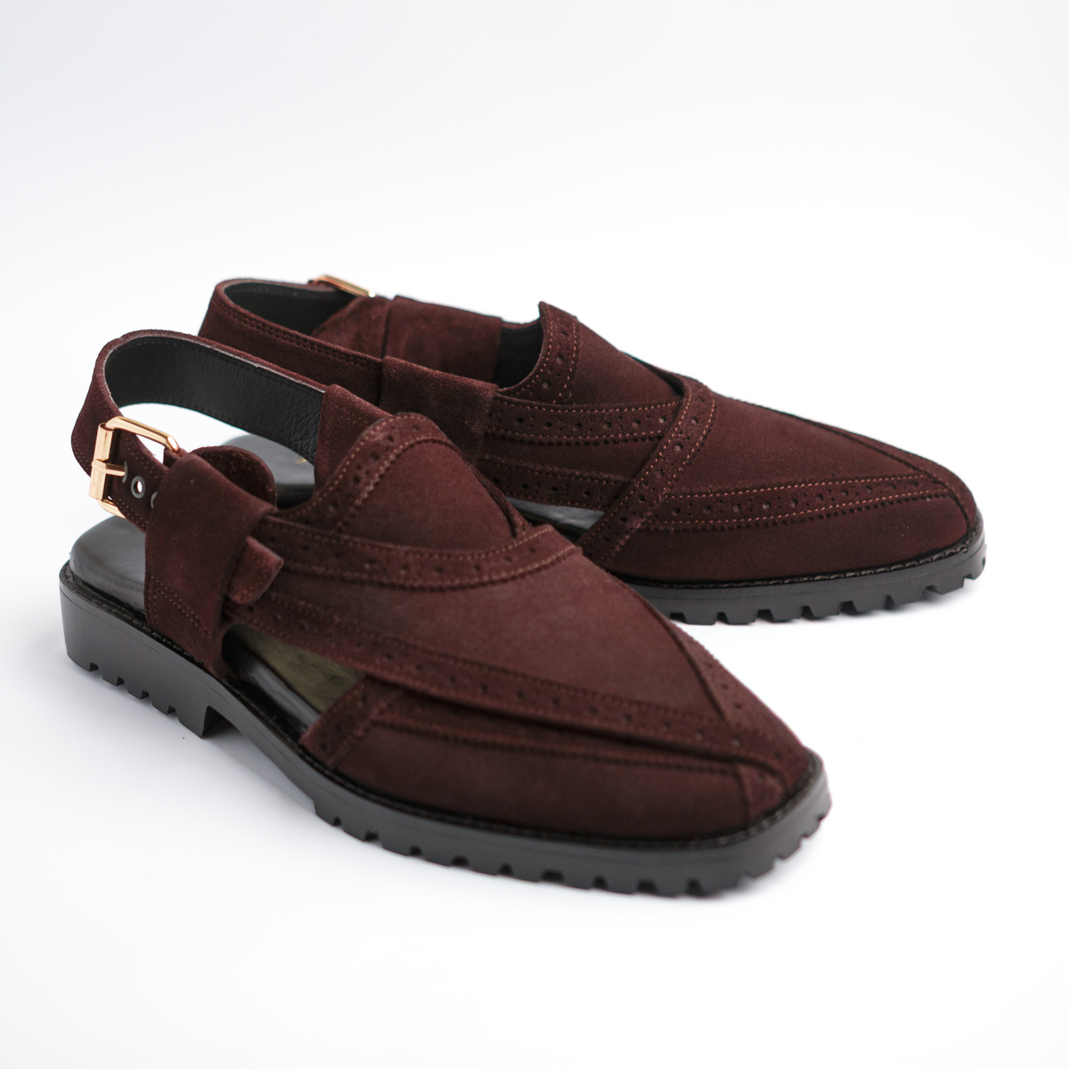 Badshah - Brown Suede