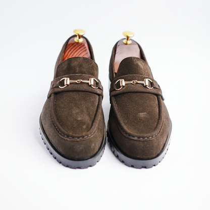 Verona - Green Suede