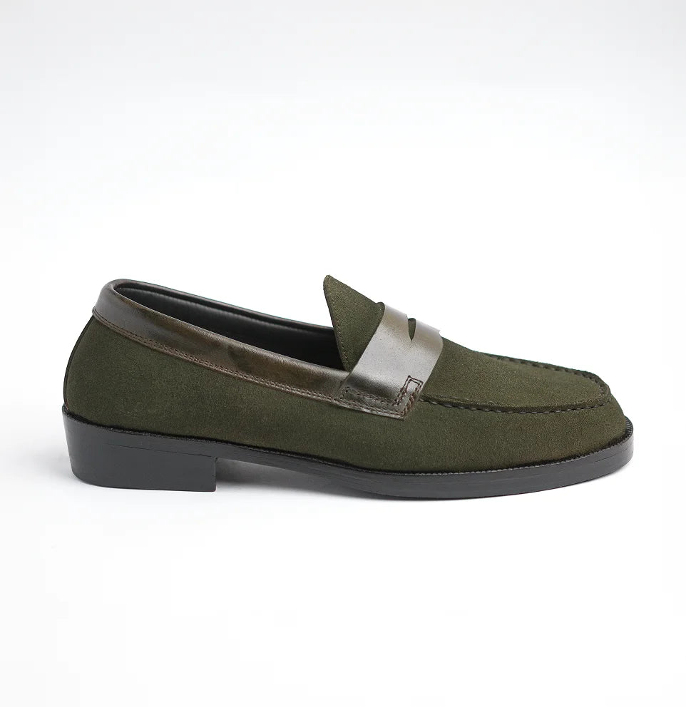 Heritage Green Suede