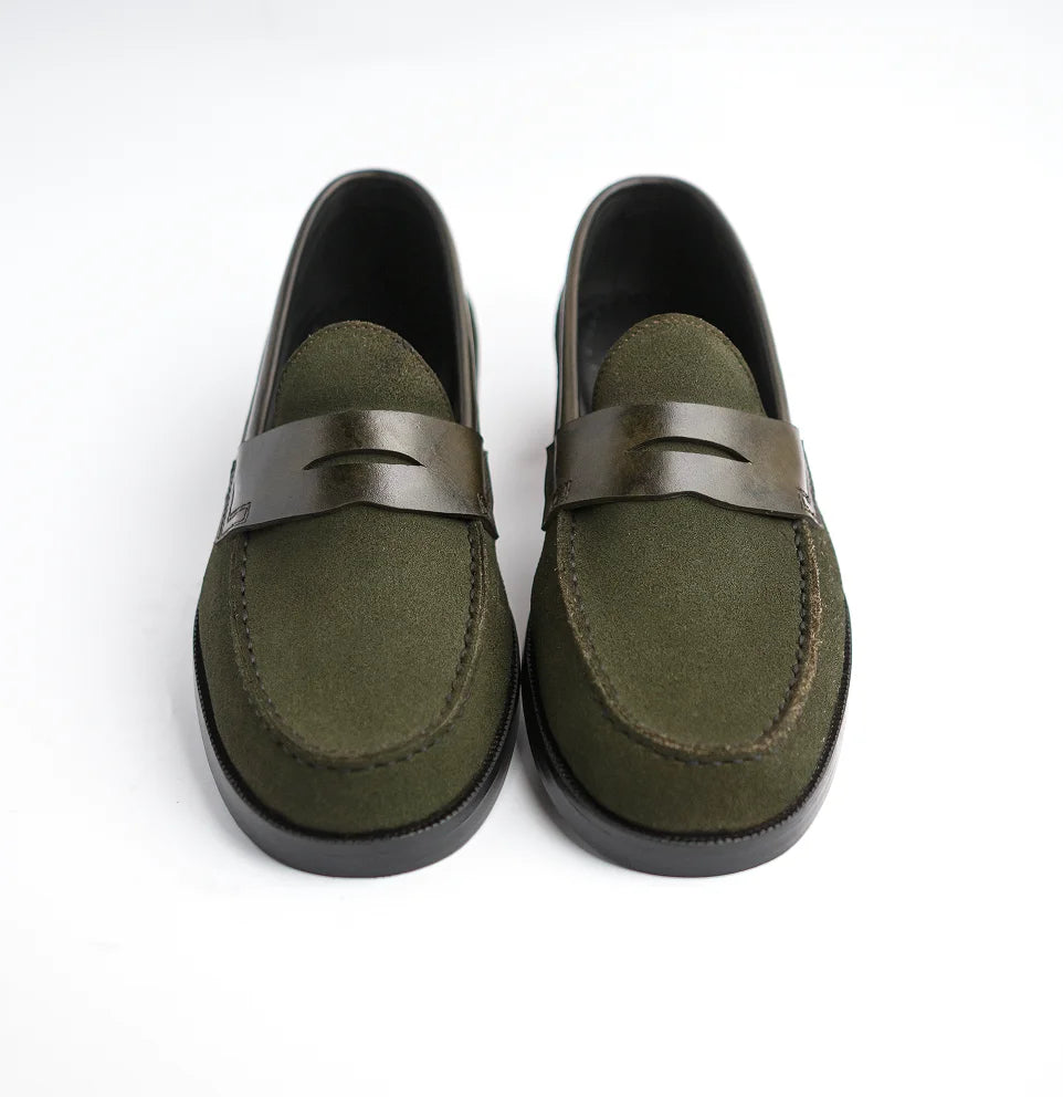 Heritage Green Suede