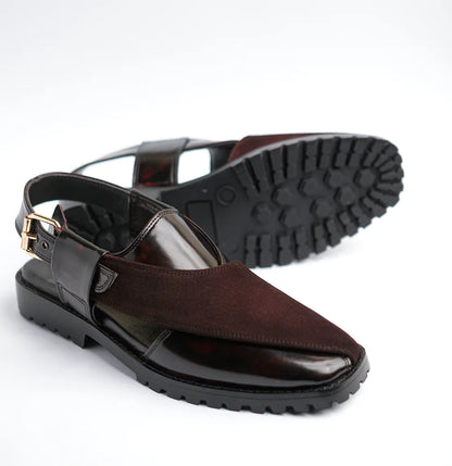 Sikandar - Mahroon & Black