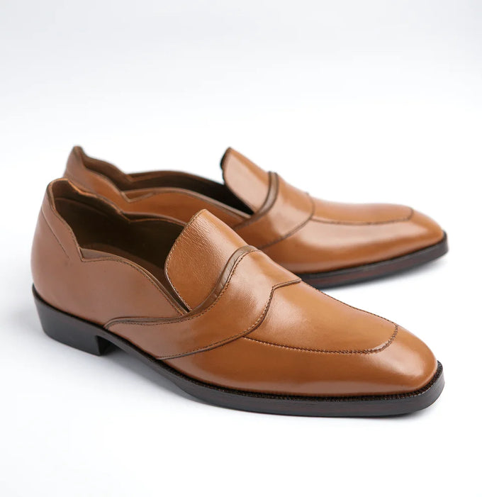 Apron Loafer - Caramel