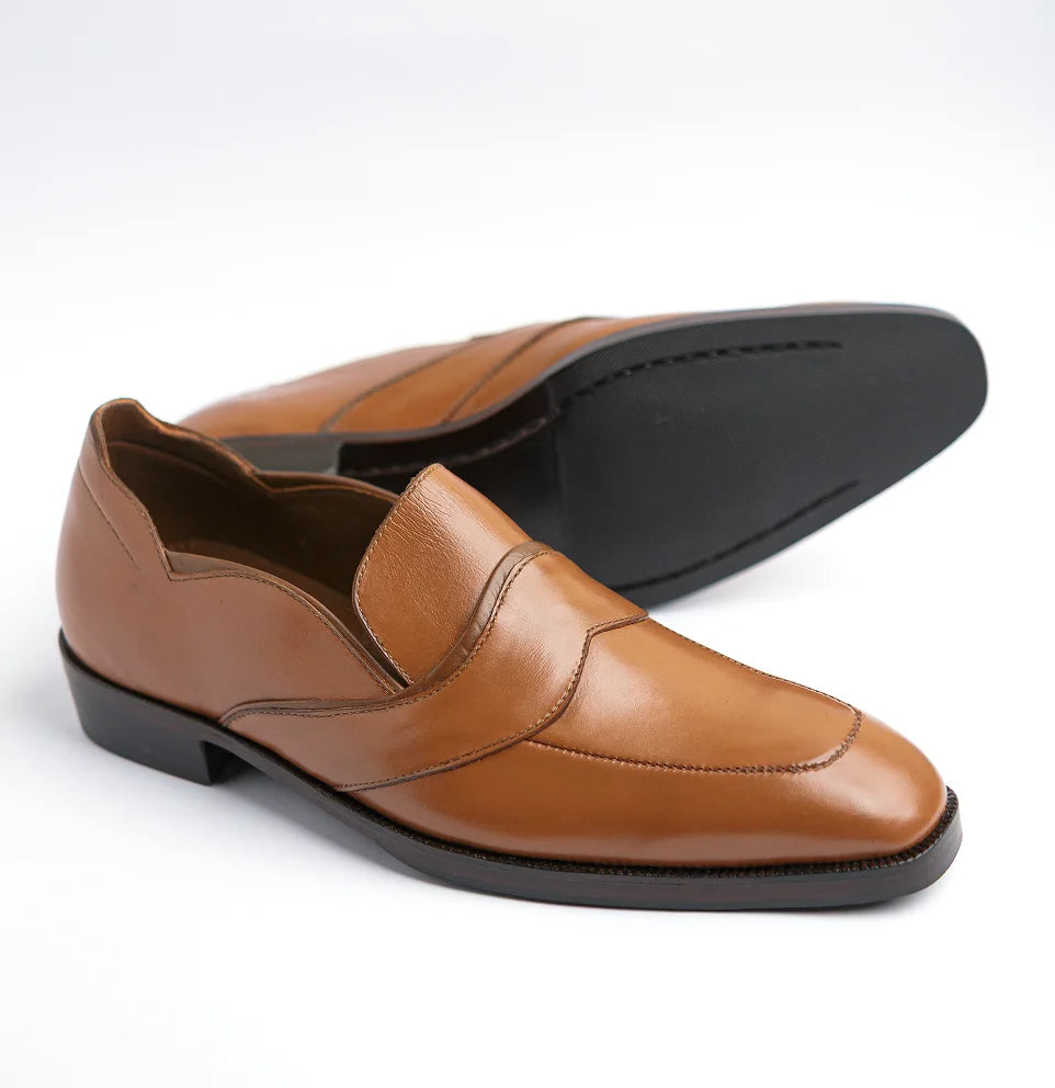 Apron Loafer - Caramel