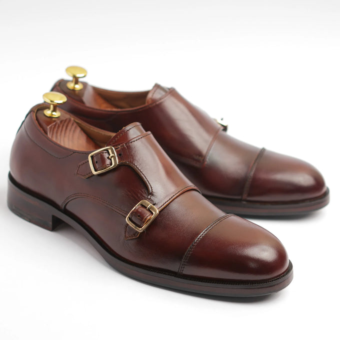 Chestnut Brown Monk Strap