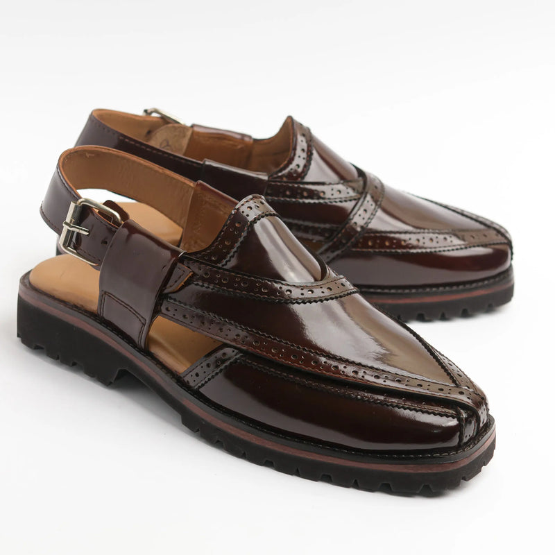 Brown Nourozi Chappal
