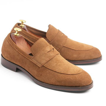 Diplomat Suede - Mustard