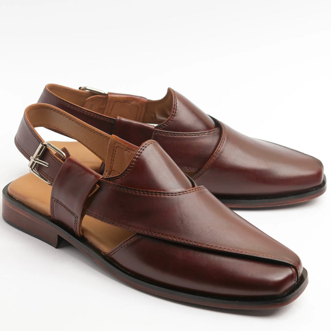 Chestnut Peshawari Chappal