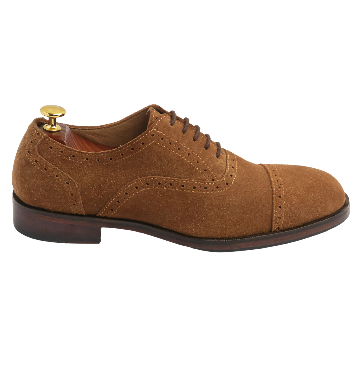 Regent Suede - Mustard Brown