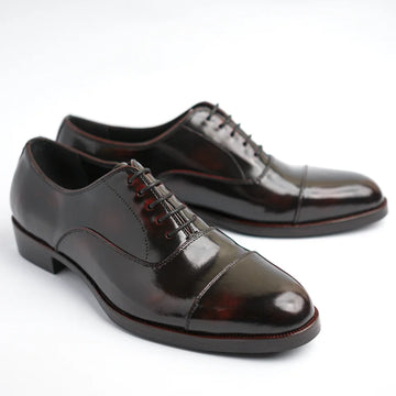 Regent - Tan Burgundy